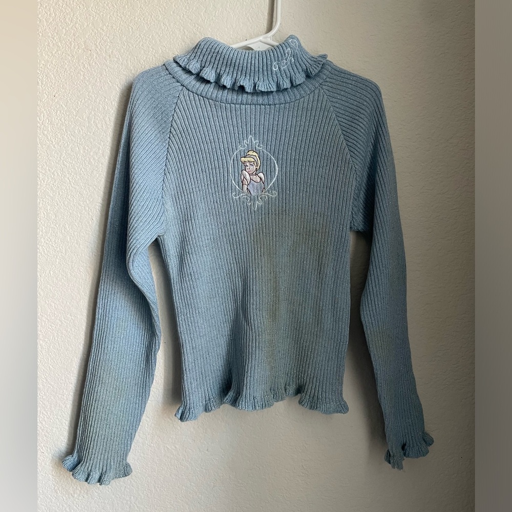 Cinderella Glittery Turtleneck